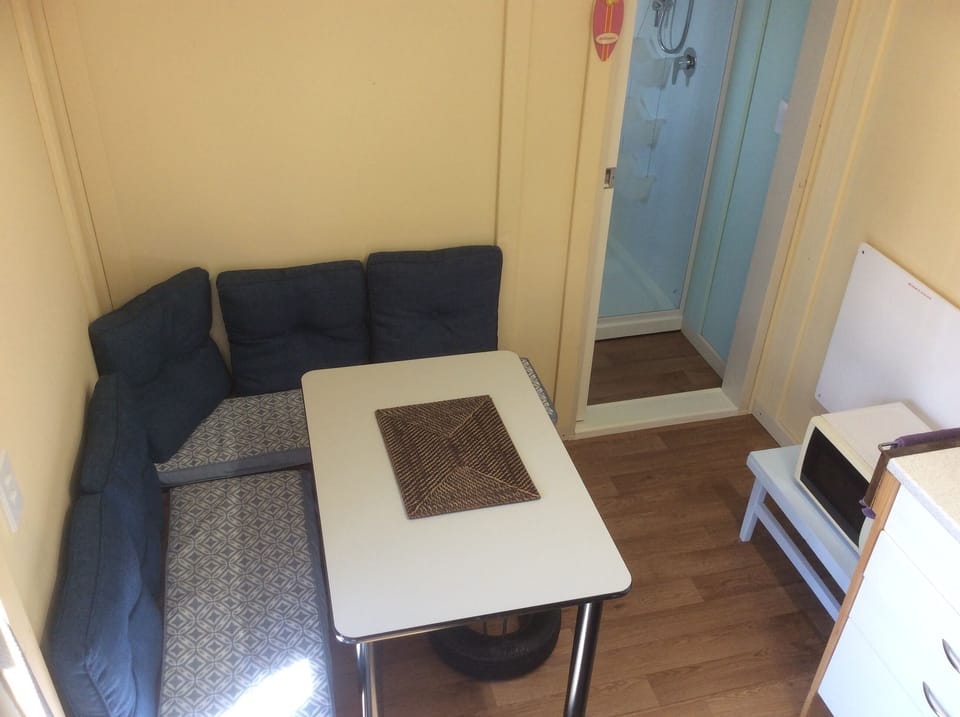 Dining area (bathroom on the right)