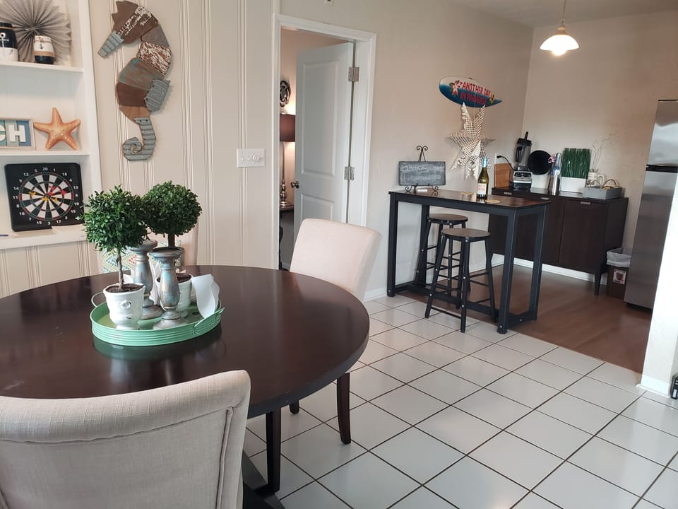 Game table and Bar in Living Room Area