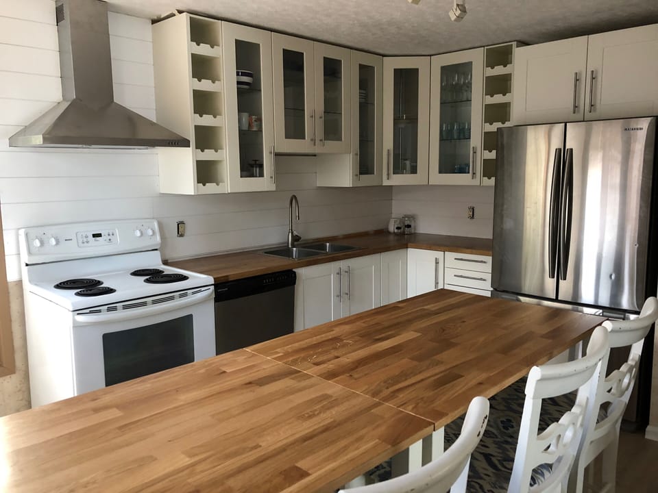 Newly renovated kitchen