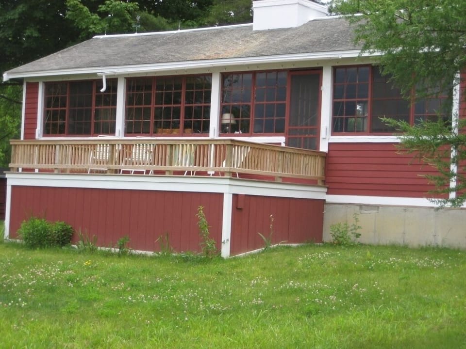 Front deck users enjoy views of the best fireflies in late June and early July.
