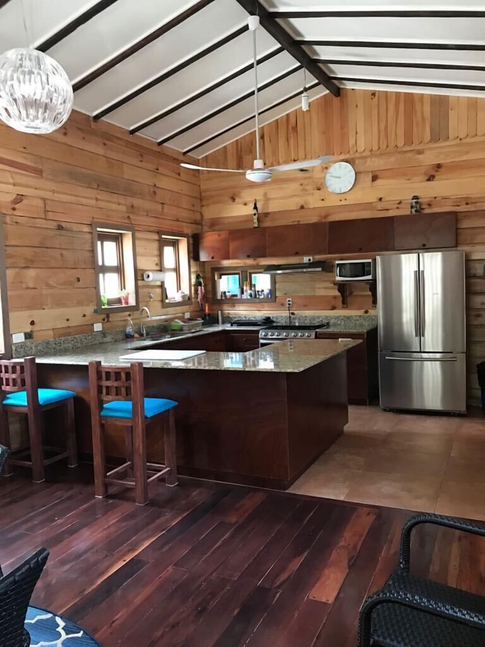 View of kitchen