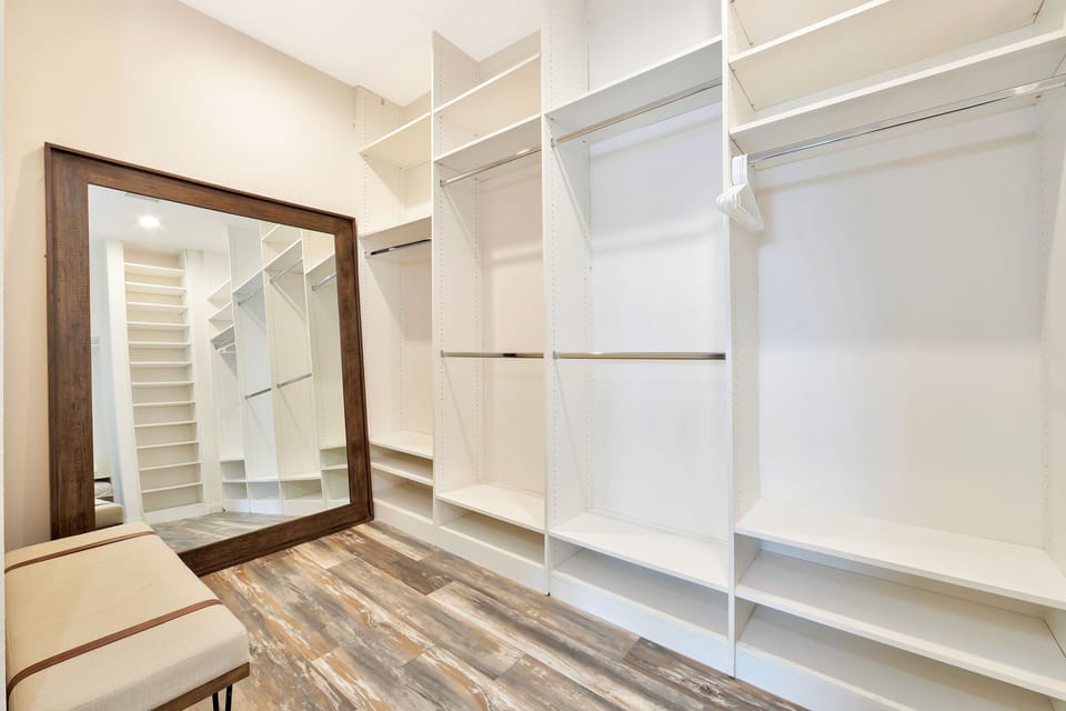 Master Bedroom walk-in closet
