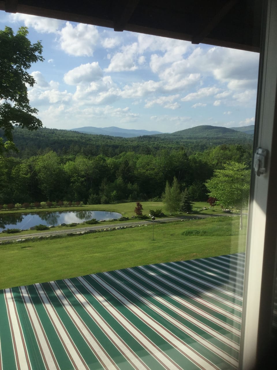 view from bedroom
