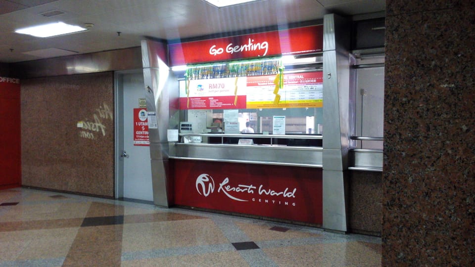 Go Genting Bus KL Sentral Station