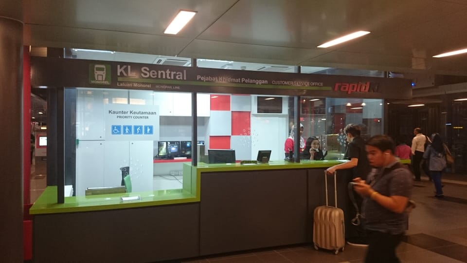 Monorail KL Sentral Station
