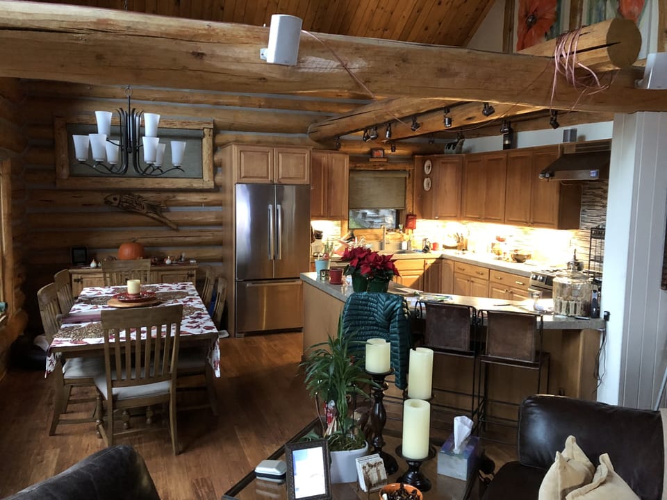 View toward the Kitchen.