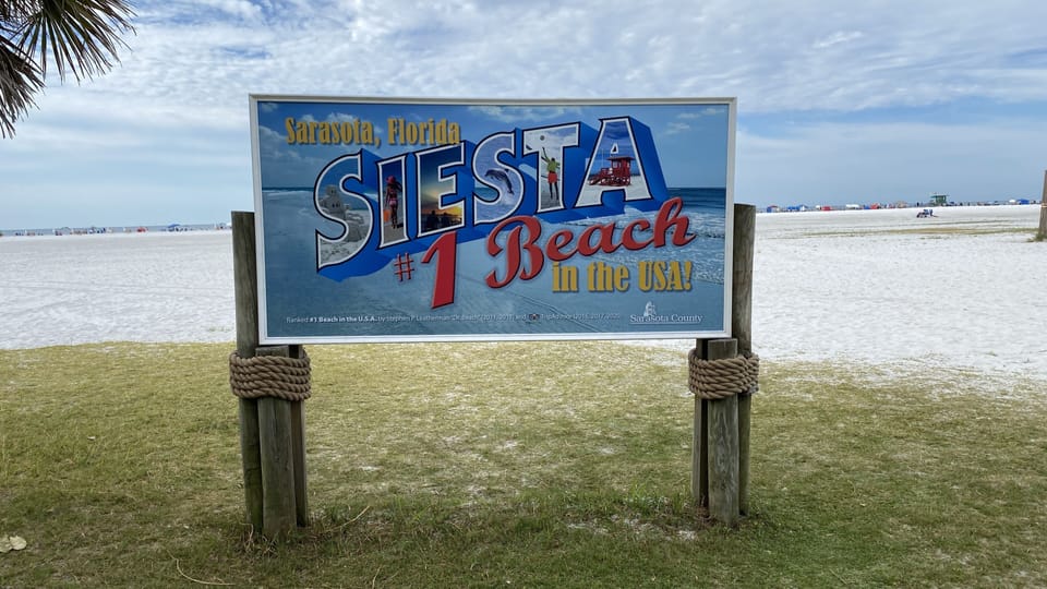 Siesta Beach, #1 in USA