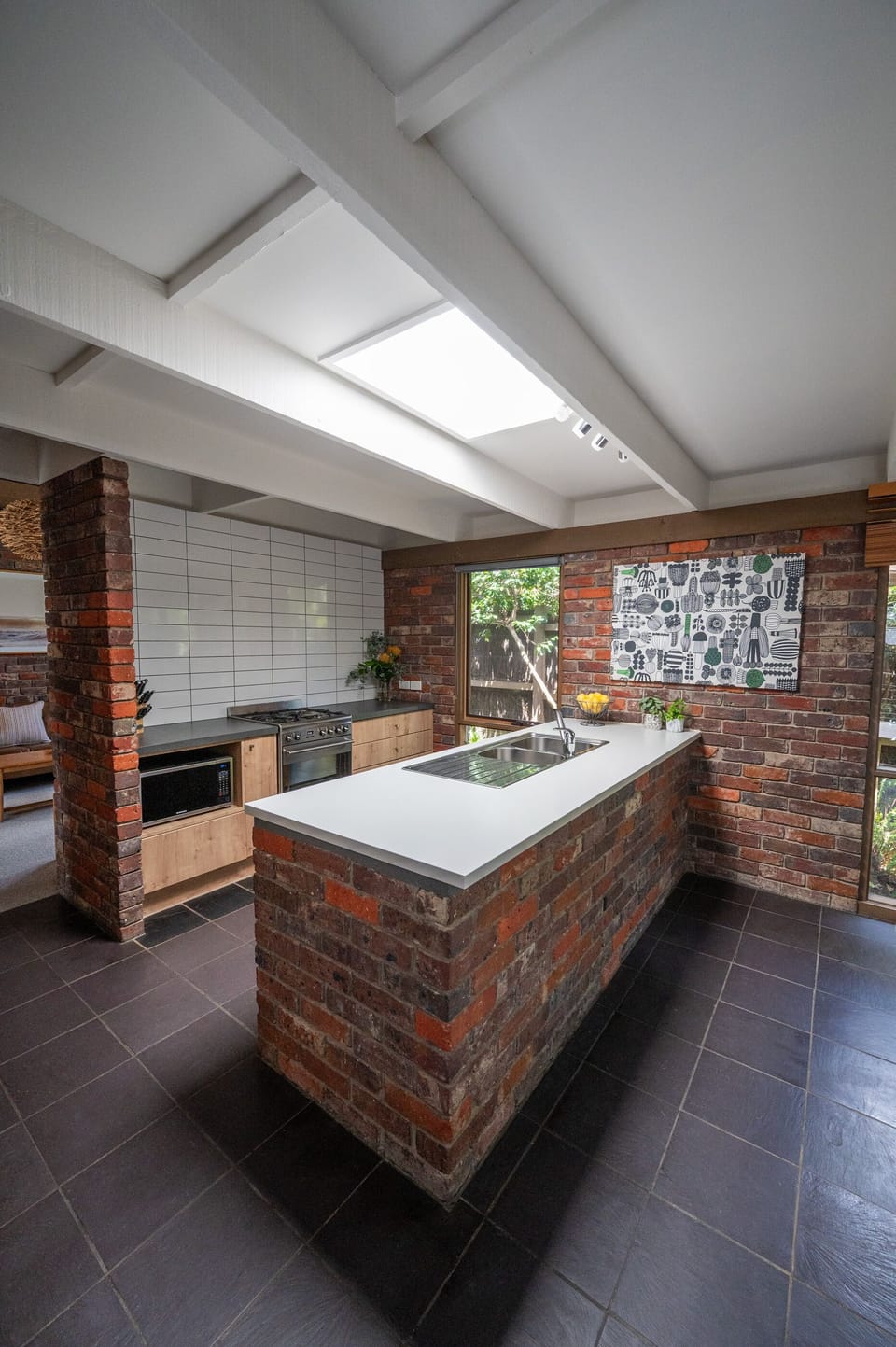 Kitchen area.