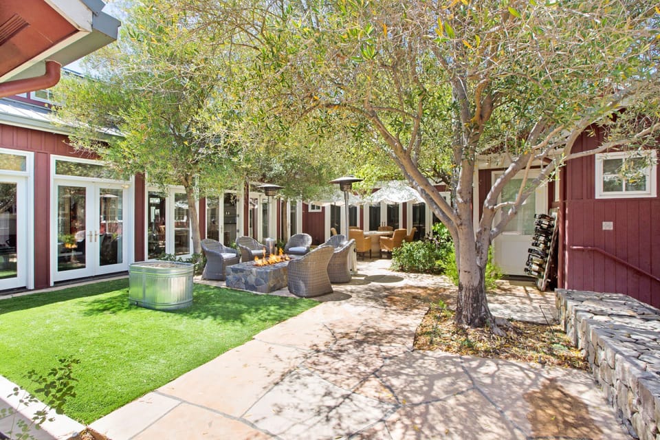 Courtyard / Lawn Area