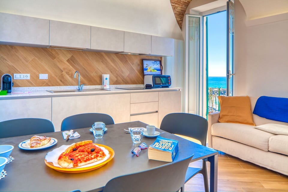 Kitchen, Living Room