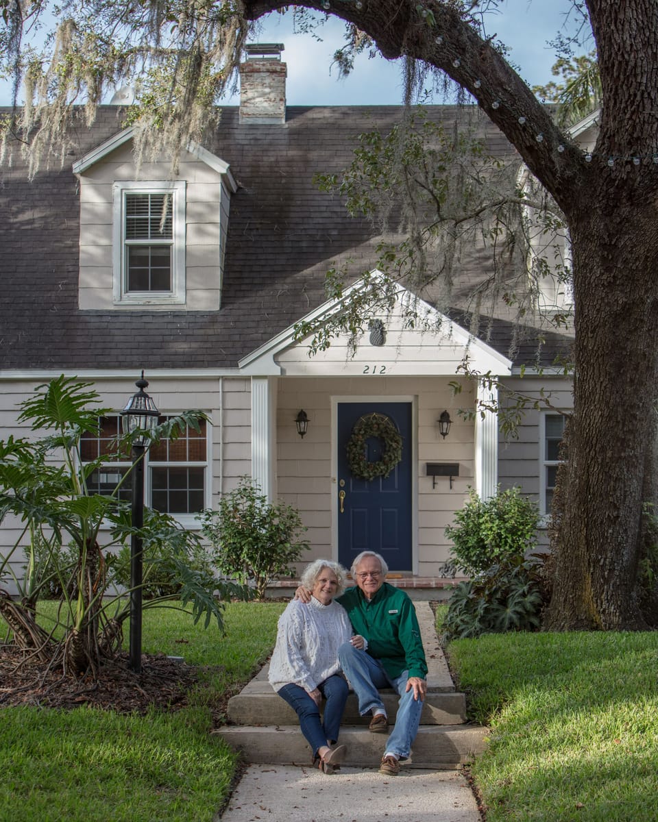 Your Hostess & Host, Sarah & John