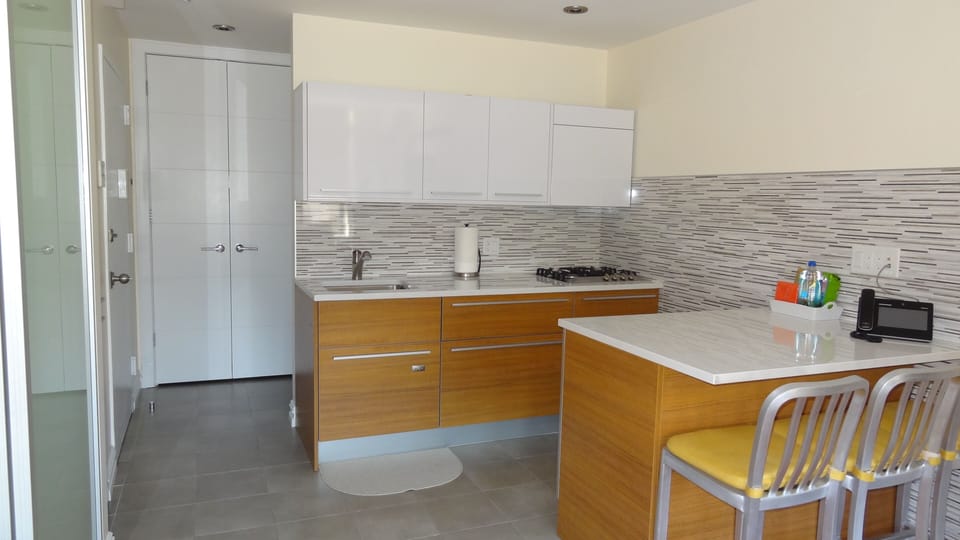 Custom Made European Kitchen with Miele Appliances, Kitchen Island