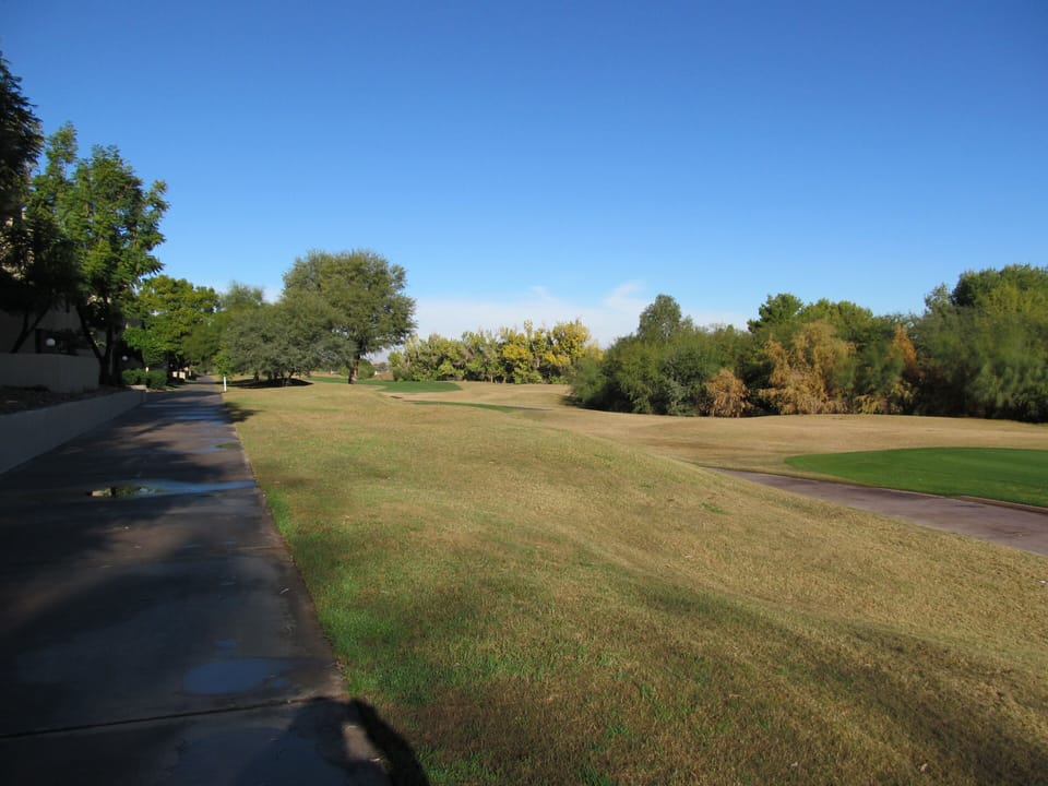 18 hole golf course with public driving range within walking distance!