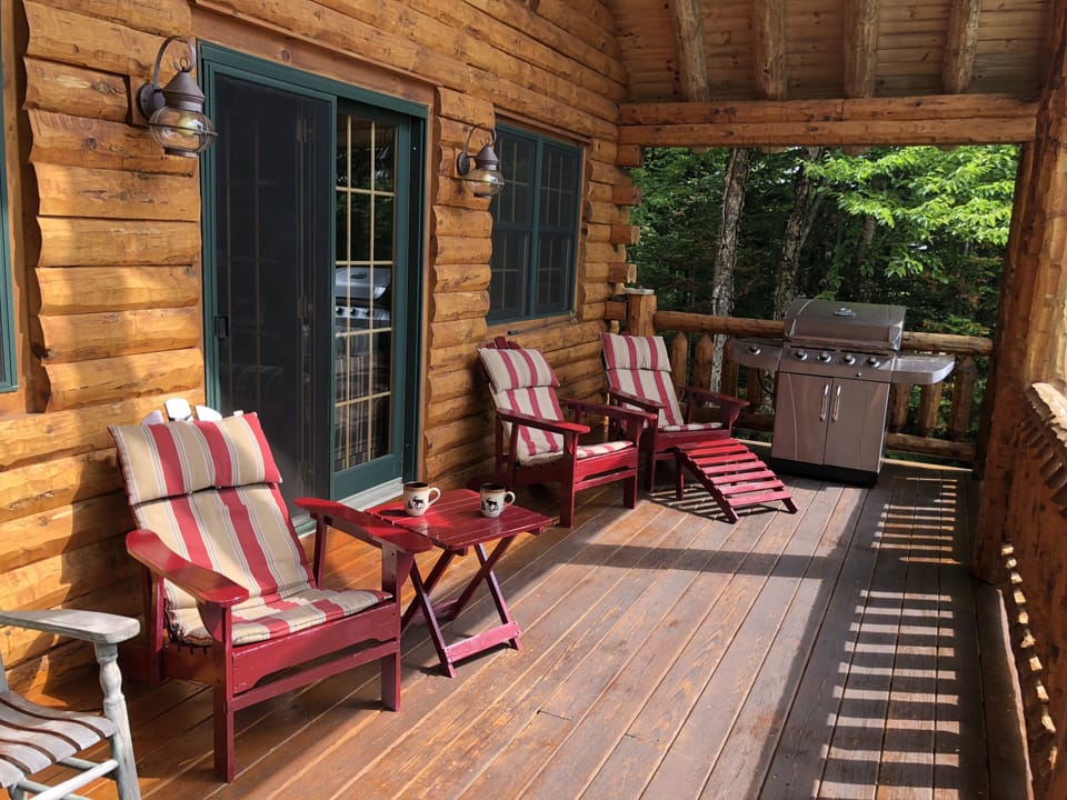 Covered front porch