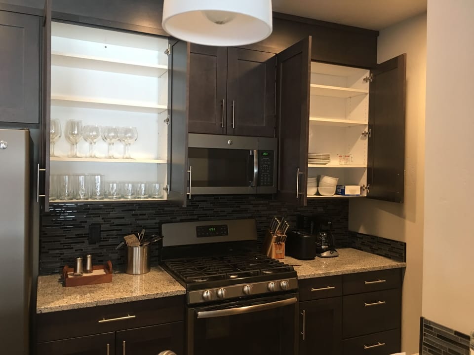stocked kitchen