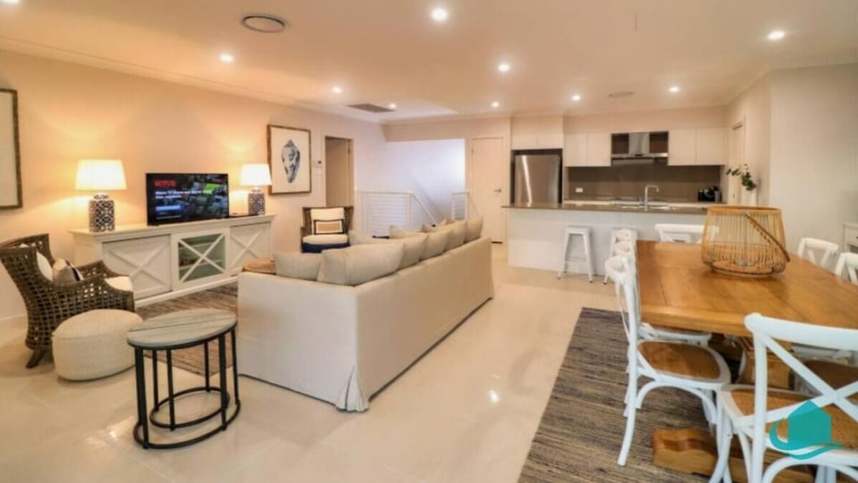View of kitchen and lounge room