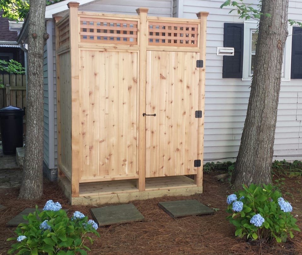 Outdoor shower