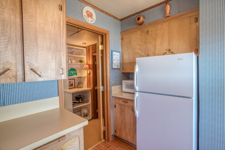 Fridge and Kitchen