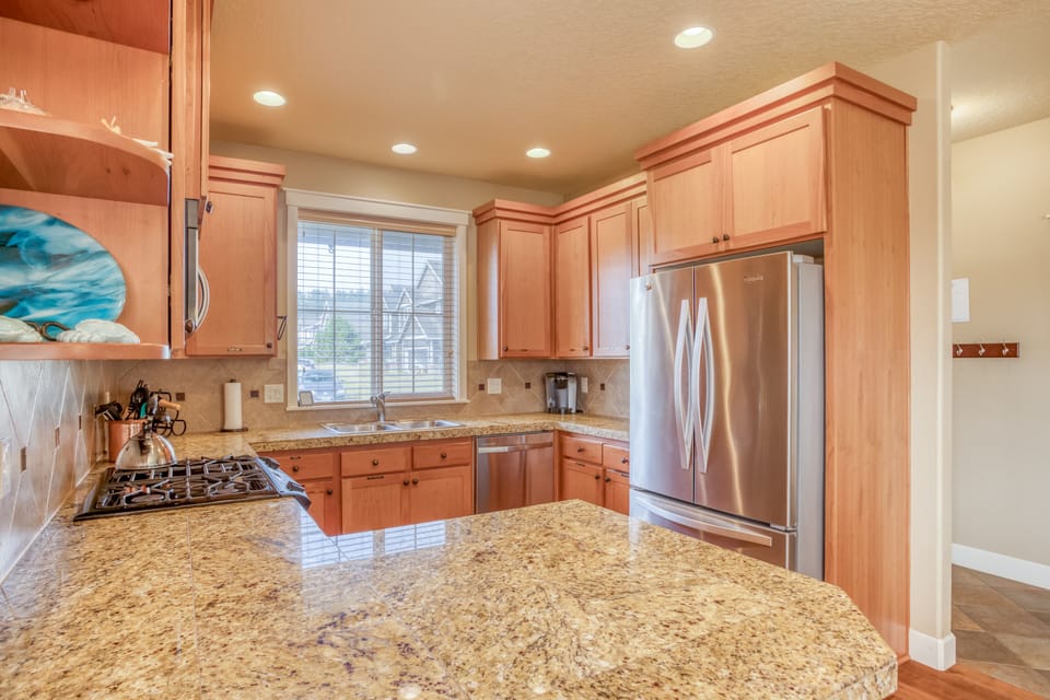Kitchen Area with Appliances