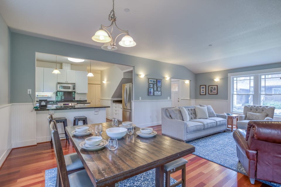 Dining Area with view of Living Room
