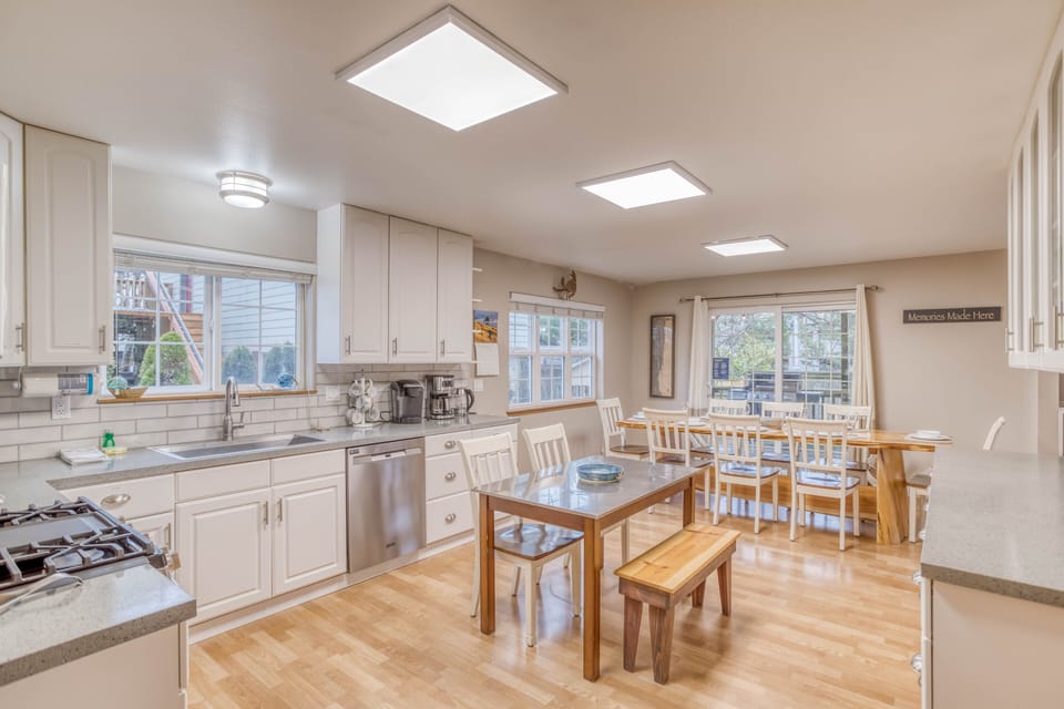 Kitchen area with Amenities and Dining Area