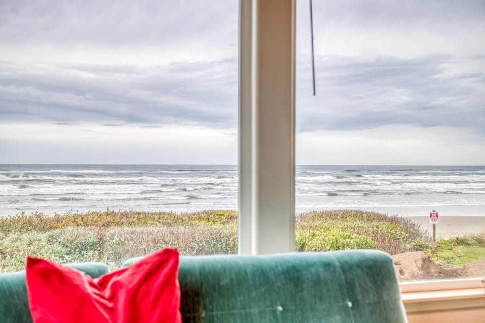 Ocean view from Living room