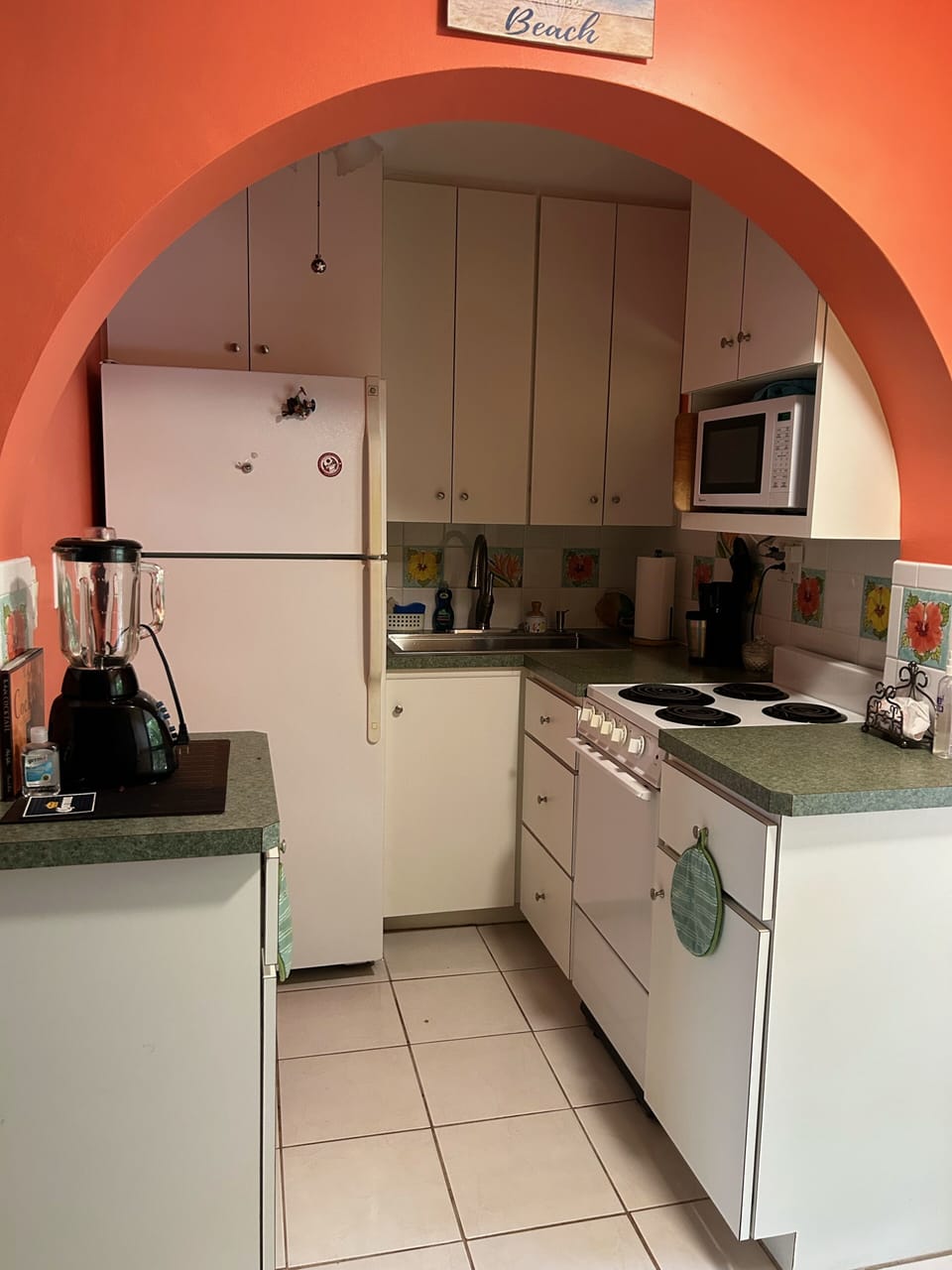 Fully equipped kitchen