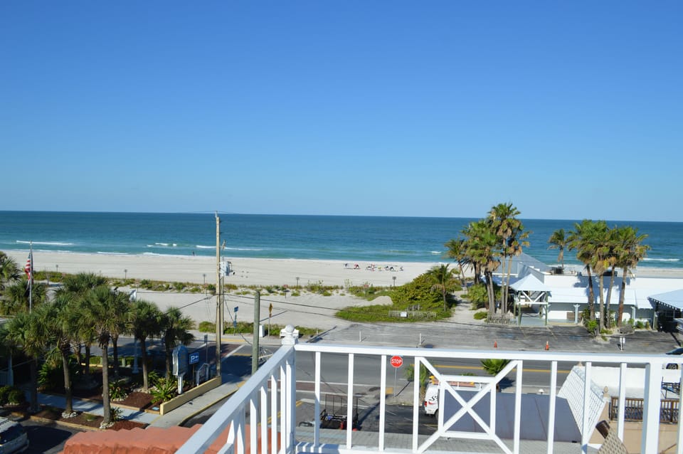 View of Gulf from Roof Deck