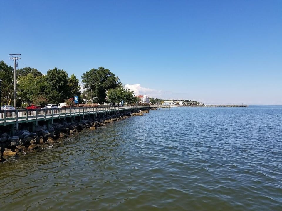 North Beach boardwalk.