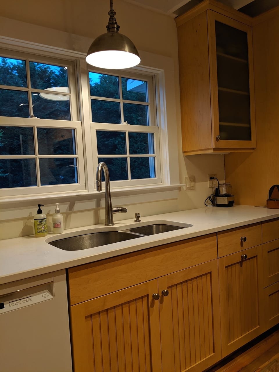 kitchen sink area