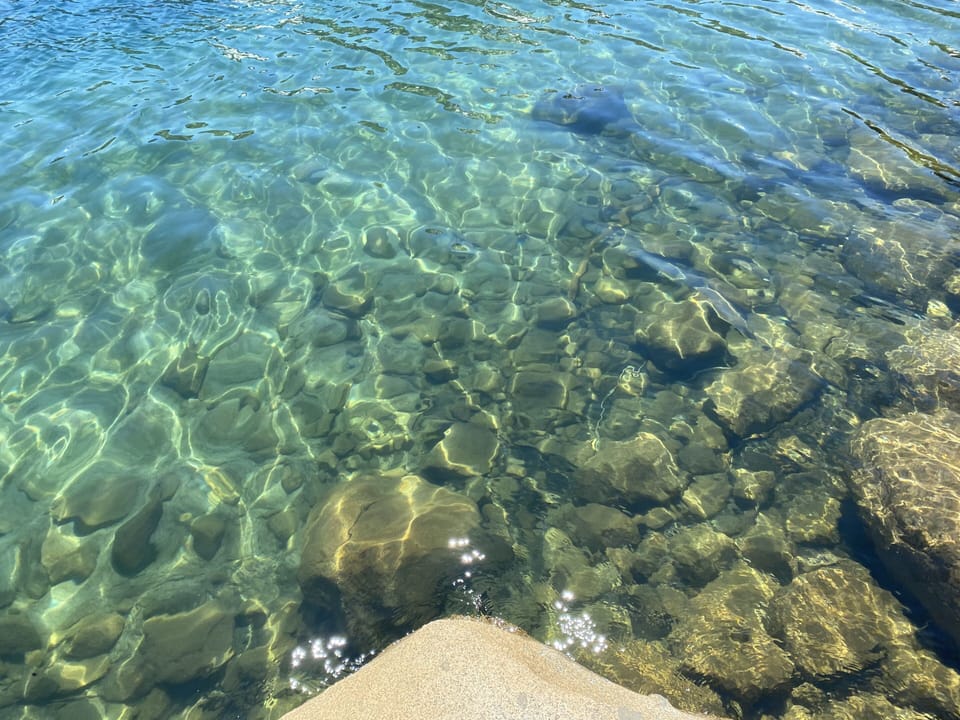The crystal clear waters of Emerald Bay on 04/28/20!