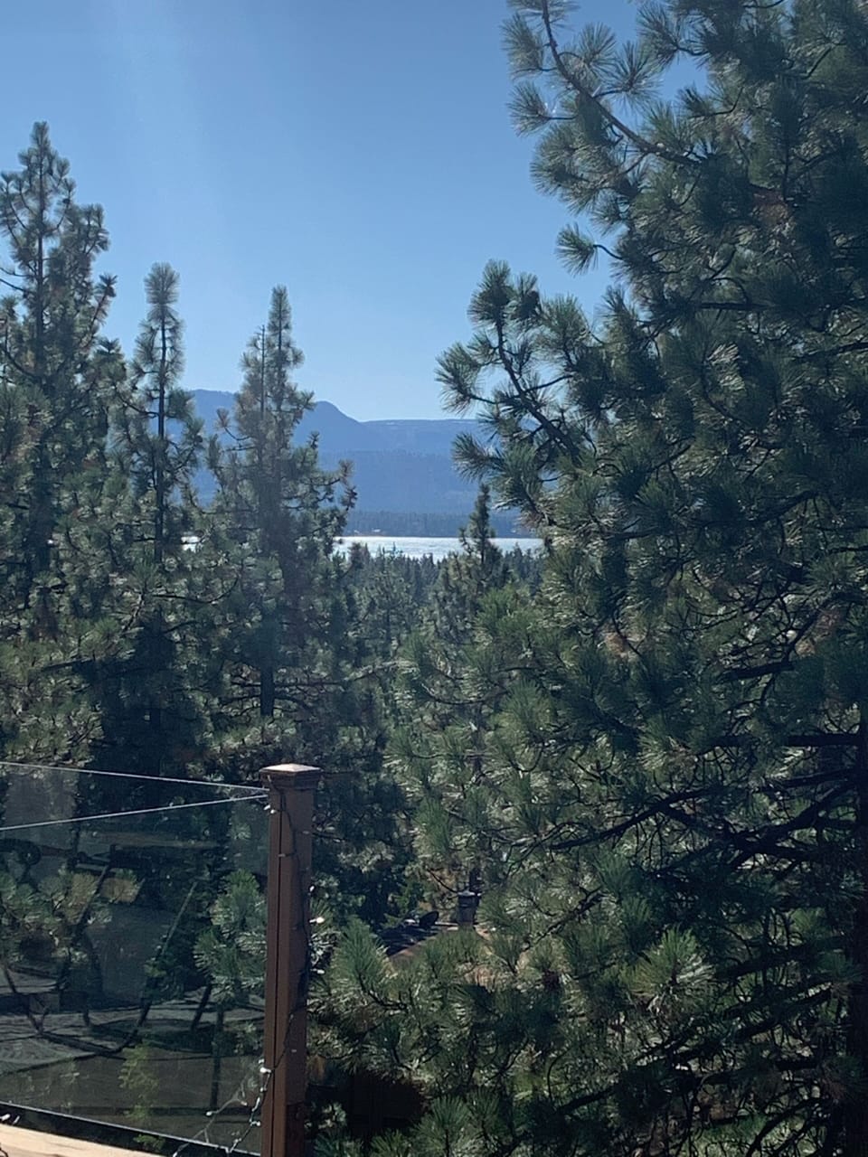 Telephoto View of Lake Tahoe from 3rd floor.