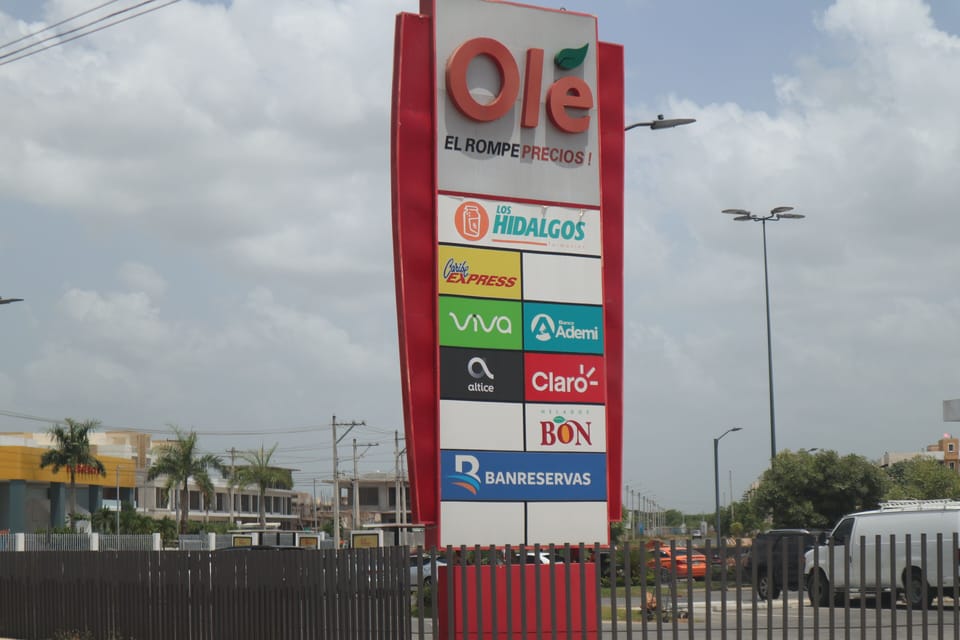 Services inside Supermarket