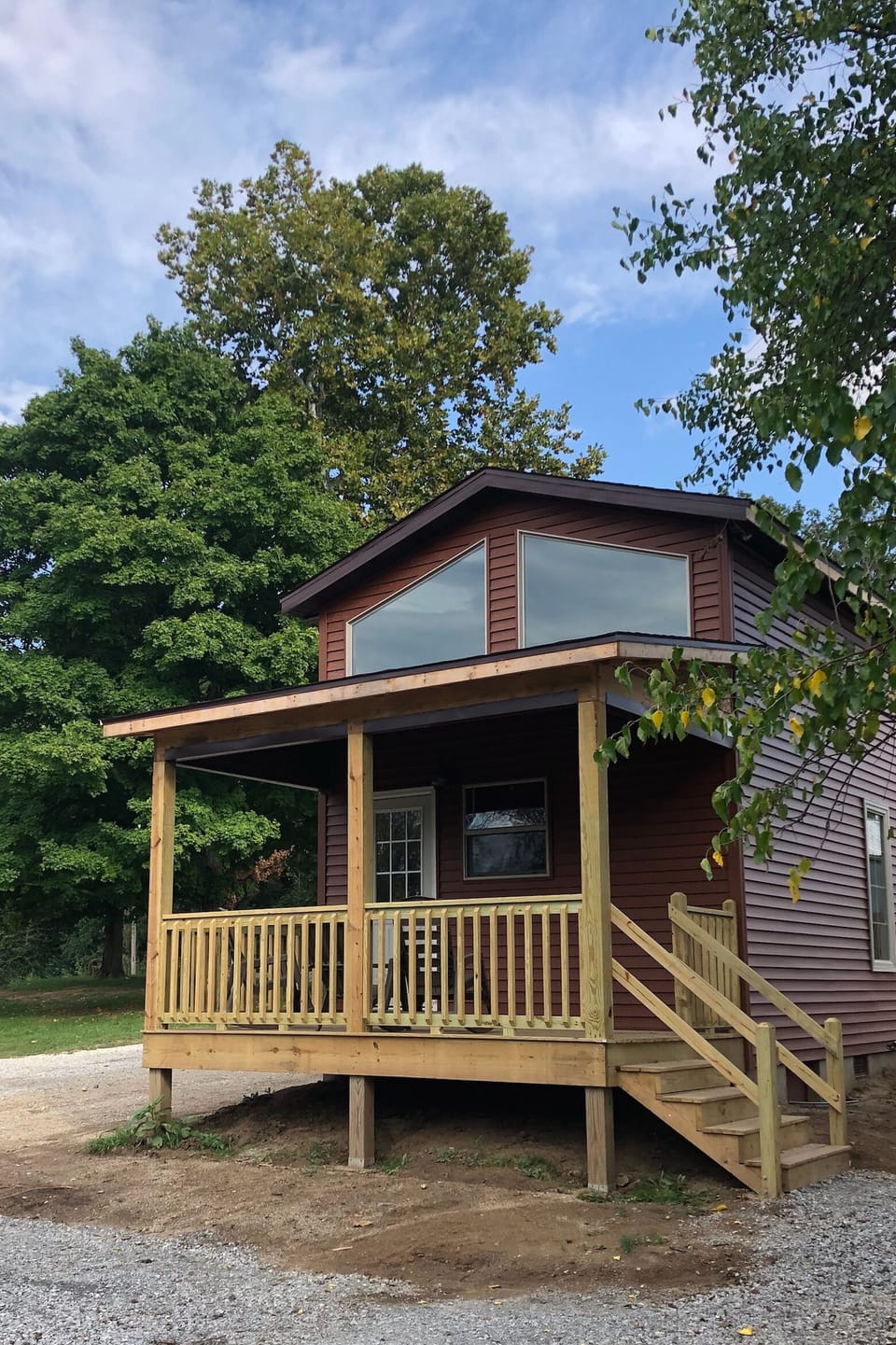 Outside during Summer