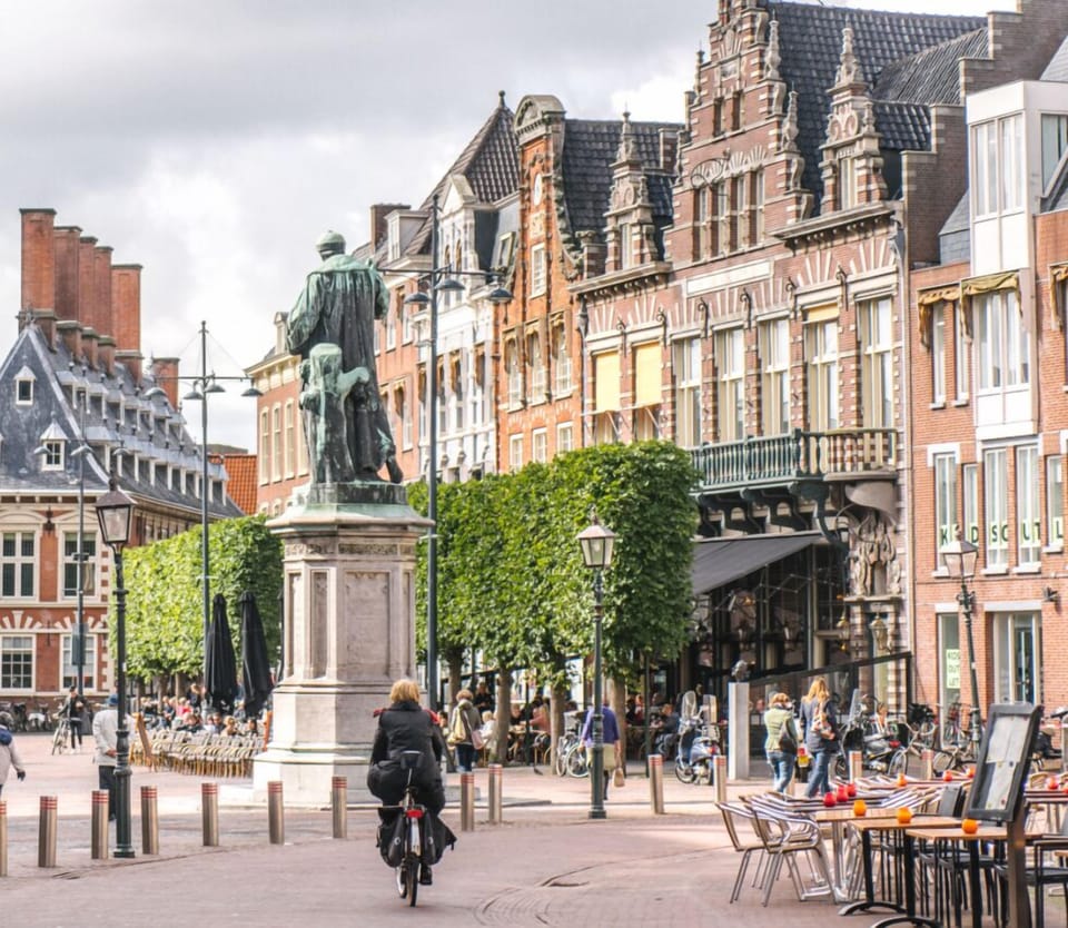 Haarlem city center at 800 meters