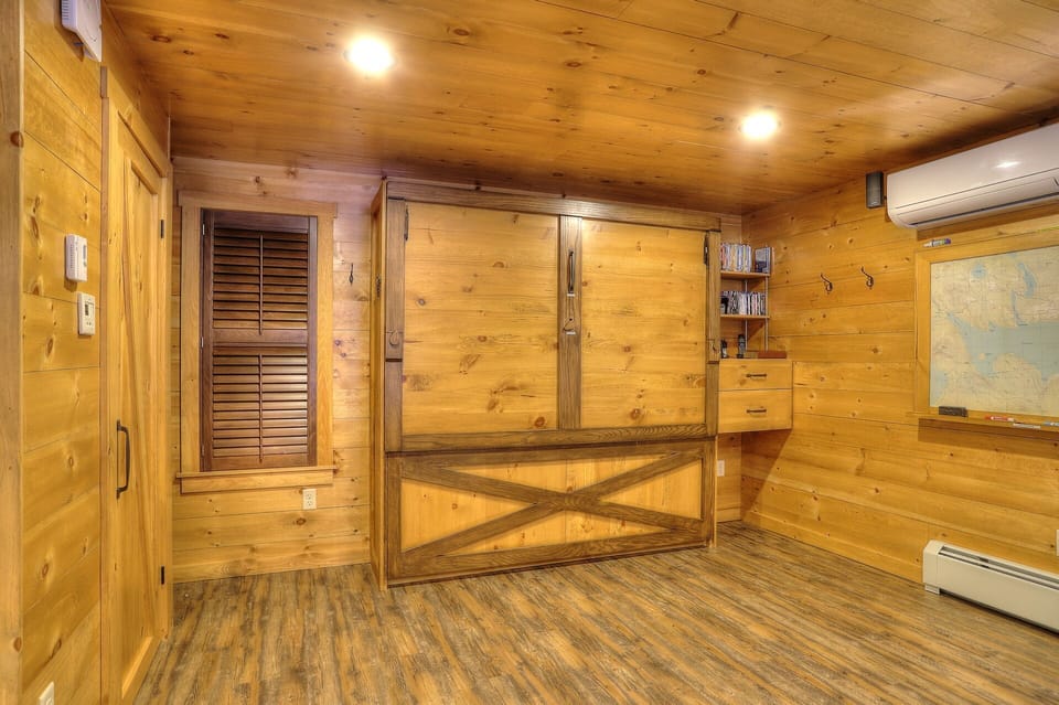 Queen Murphy Bed in Living Room