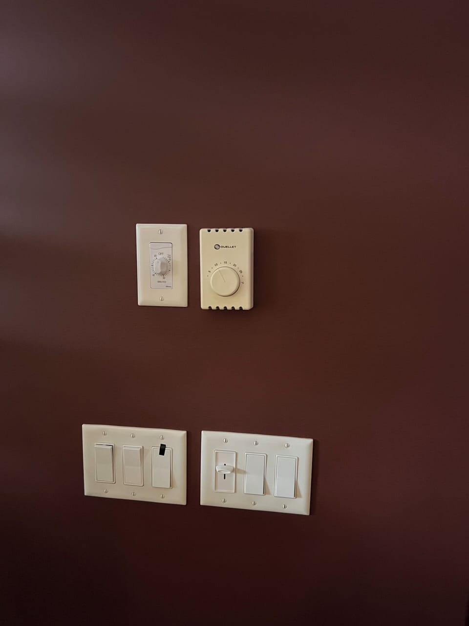 Fireplace and heat controls