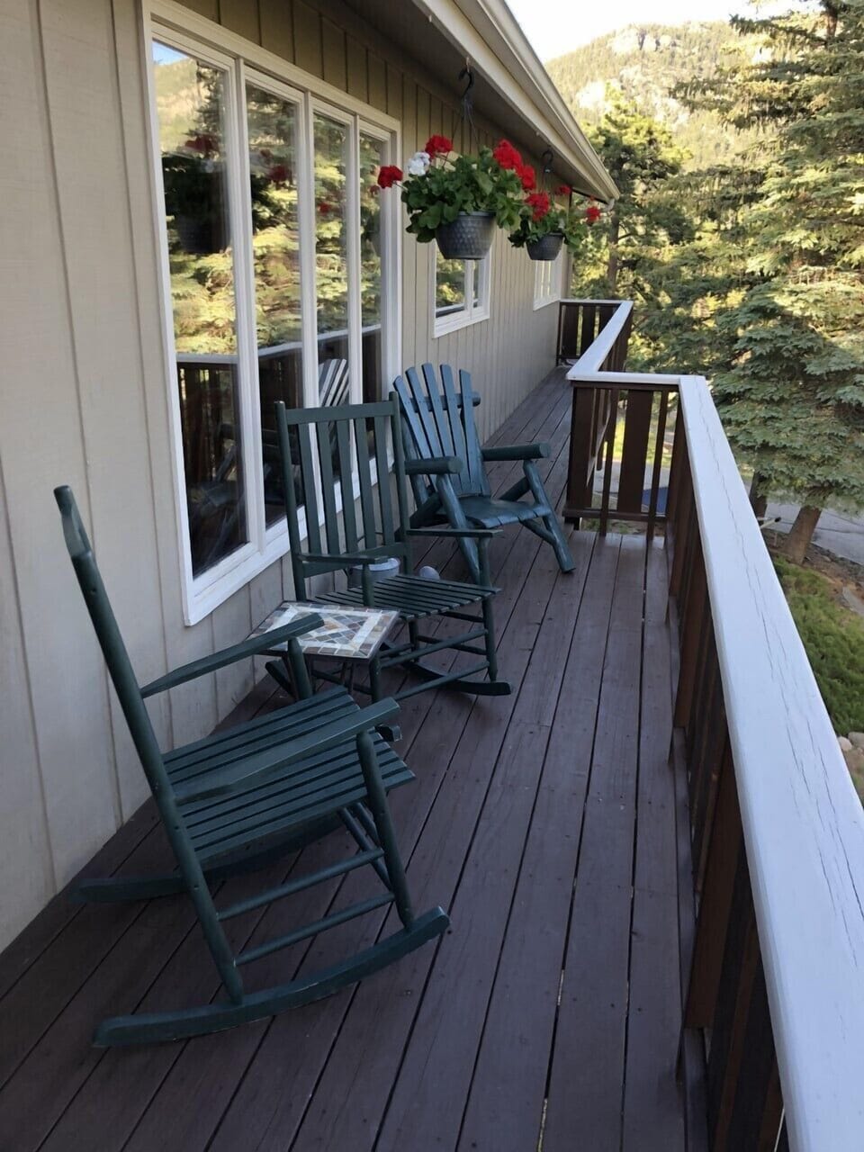 Enjoy the full wrap around deck!