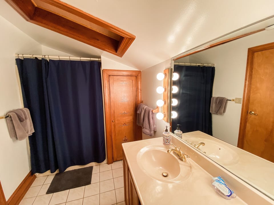 Bathroom upstairs