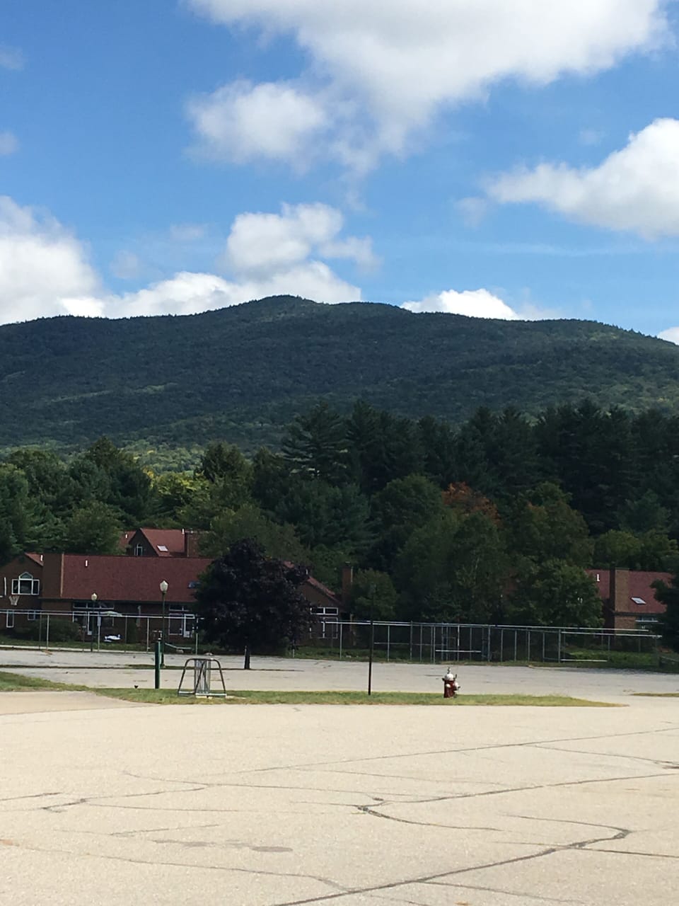View of mountains