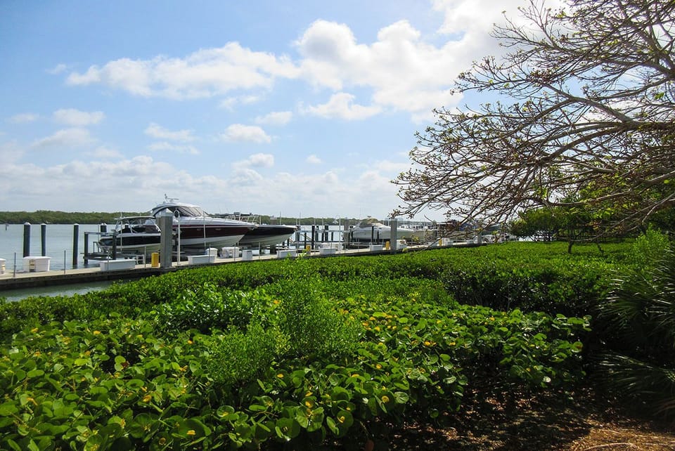 Waterside Complex sits on Estero Bay
