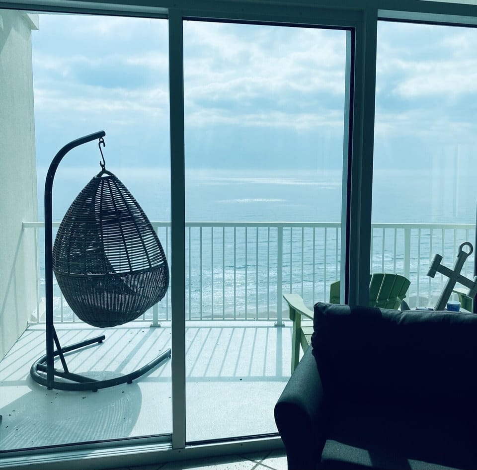 Beach side view
