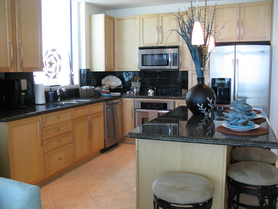 kitchen view 1