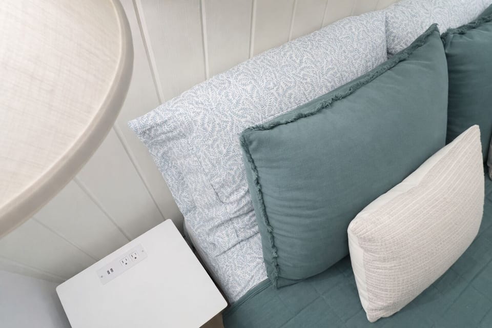 Bedside conveniences to keep all your devices charged and plugged in