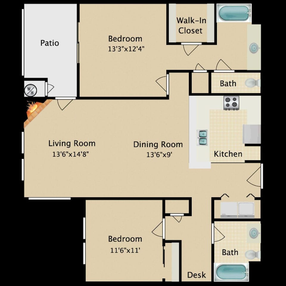 Floor Plan (Mirror Vier)