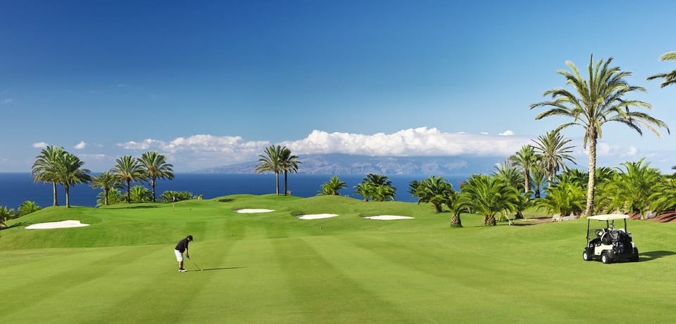 Nearby golf course