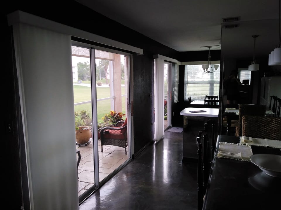 View of Dining Area and Kitchen