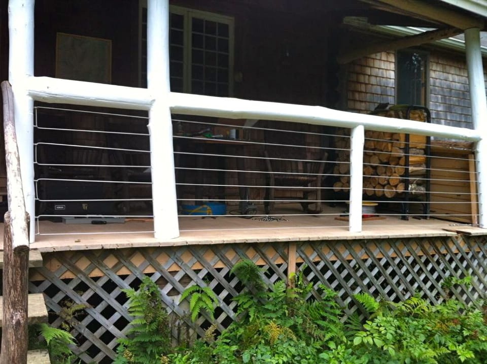 Front porch deck