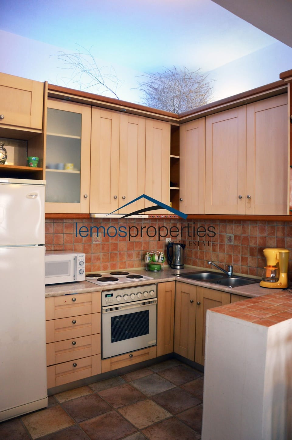 Apartment B kitchen