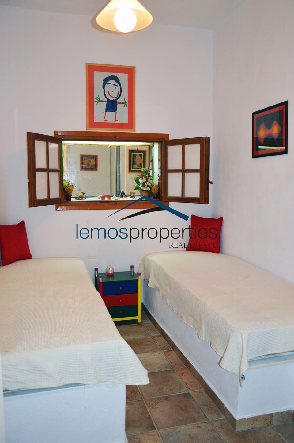 The second bedroom in apartment B